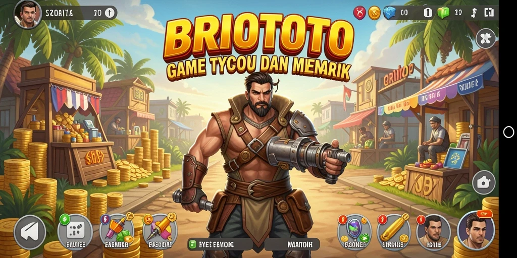 Tampilan gameplay BRIOTOTO yang menarik dan penuh strategi.
