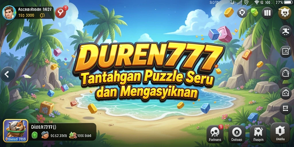 Tampilan menarik DUREN777 dengan gameplay Puzzle yang menantang.