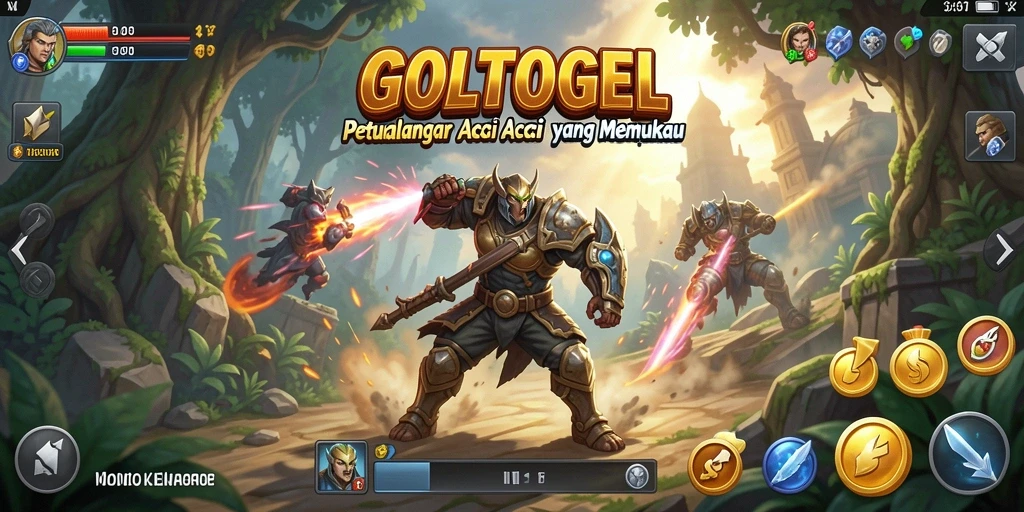 Tampilan gameplay menakjubkan dari GOLTOGEL yang mengasyikkan.