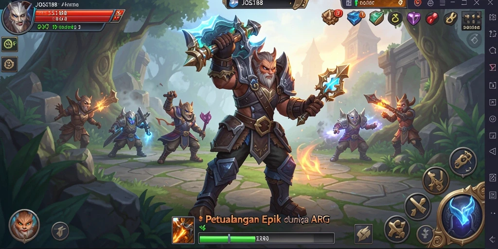Gameplay menarik dalam dunia petualangan ARPG JOSS188.