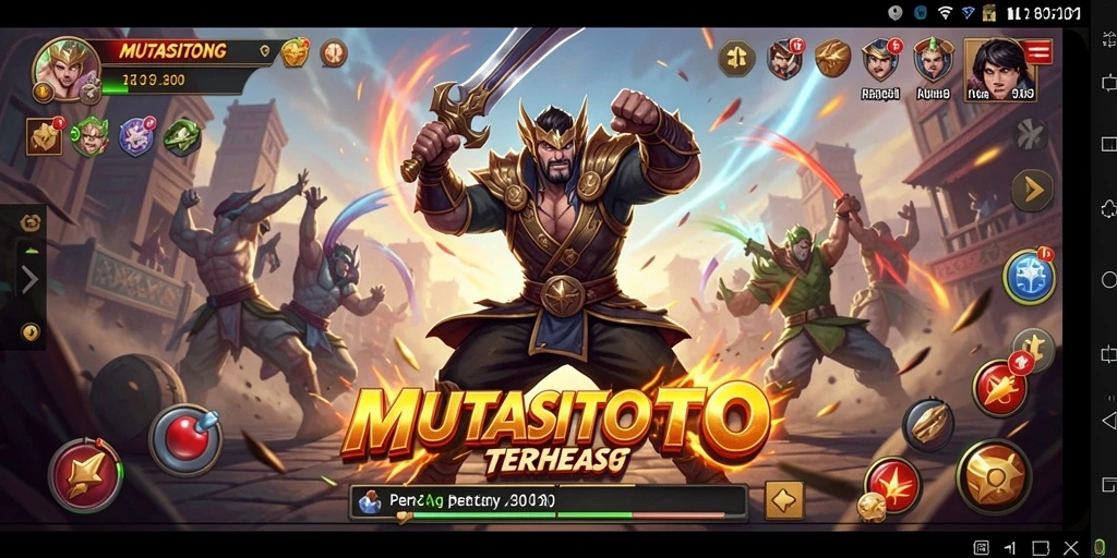 Tampilan aksi mendebarkan dari pertarungan di MUTASITOTO.