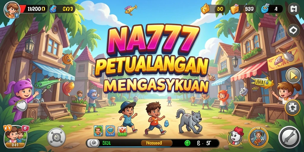 Tampilan gameplay seru dan menantang dari NA777.