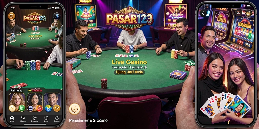 Tampilan gameplay Live Casino yang menarik dan interaktif.