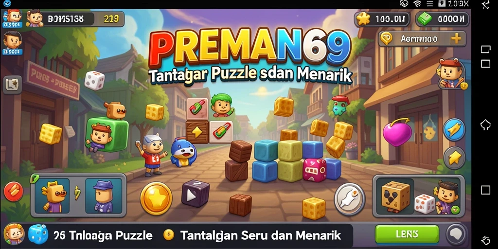 Gambaran gameplay menarik dari PREMAN69 yang menguji kecerdasan.