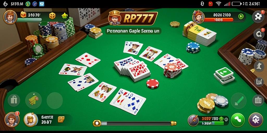 Tampilan gameplay RP777 yang seru dan interaktif.