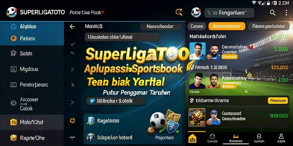 Screenshot utama SUPERLIGATOTO menampilkan antarmuka pengguna yang menarik dan mudah digunakan.
