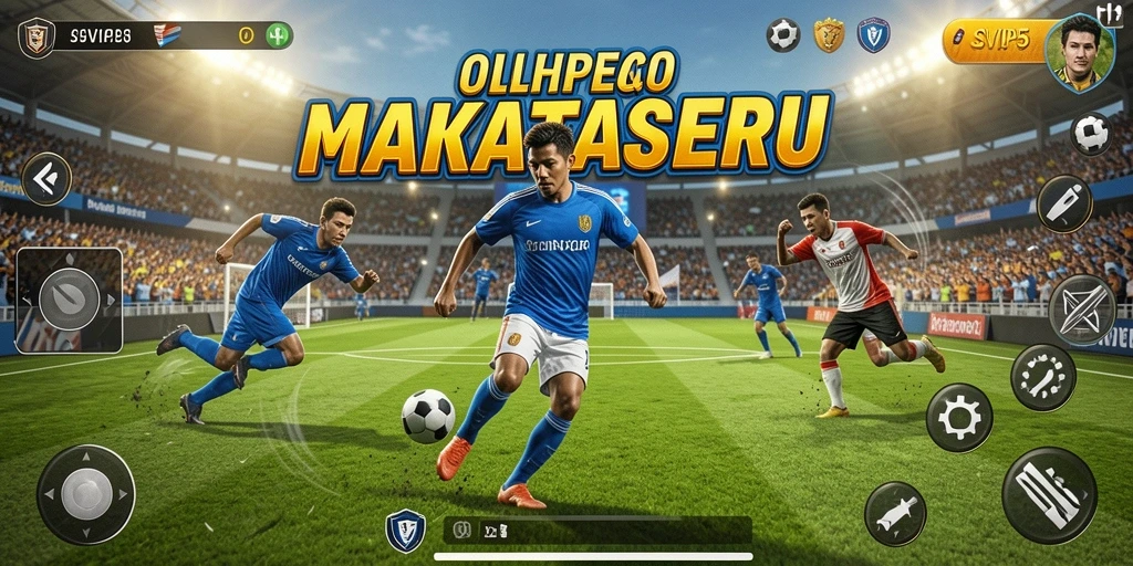 Tampilan gameplay menarik dari SVIP5 yang menampilkan aksi olahraga seru.
